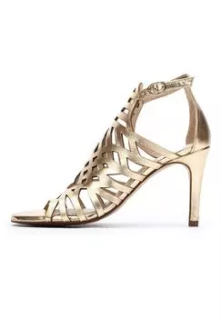 Босоножки на каблуке JULIA 1637 Martinelli, золотой