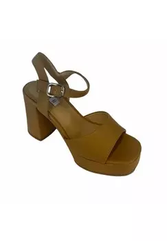 Босоножки на каблуке Keys, коричневый