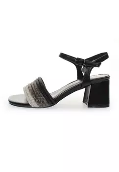 Босоножки на каблуке KHARISMA, черный