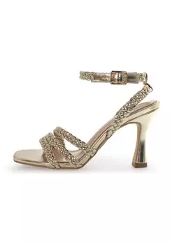 Босоножки на каблуке KHARISMA, золото