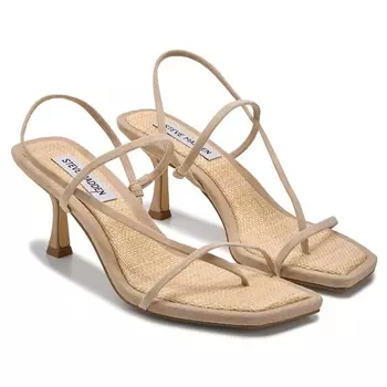 Босоножки на каблуке Locke от Steve Madden, taupe raffia
