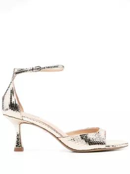 Босоножки на каблуке Lola Cruz, золотой