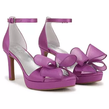 Босоножки на каблуке Naturalizer, hyper violet satin