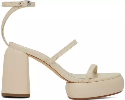 Босоножки на каблуке Off-White Peggy Aeyde