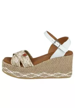 Босоножки на каблуке Oh! My Sandals, белый