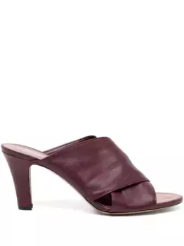 Босоножки на каблуке Paris Texas, красный