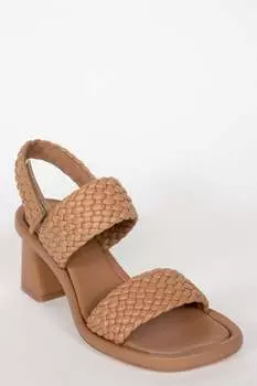 Босоножки на каблуке Pina In Trenza Miel Homers