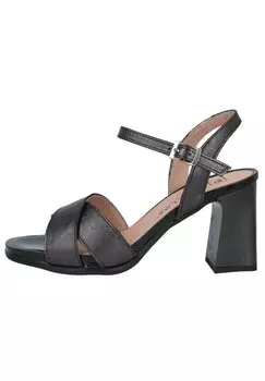 Босоножки на каблуке PITILLOS, черный