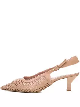 Босоножки на каблуке Poche Paris, нейтральный