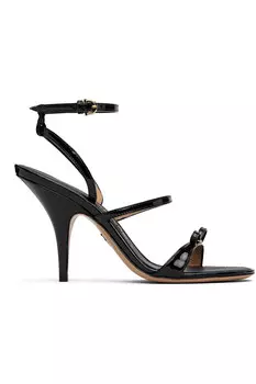 Босоножки на каблуке с ремешками Ferragamo, мультиколор