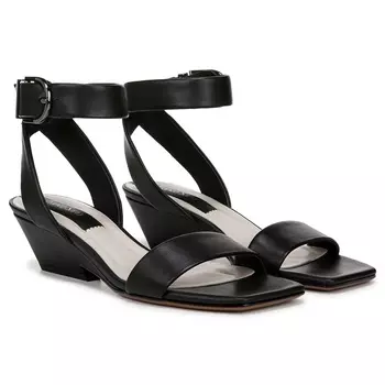 Босоножки на каблуке Savini Franco Sarto, black leather