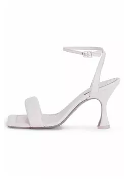 Босоножки на каблуке Square Monochrome Patrizia Pepe, цвет fresh lilac