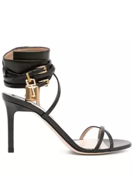 Босоножки на каблуке TOM FORD, черный