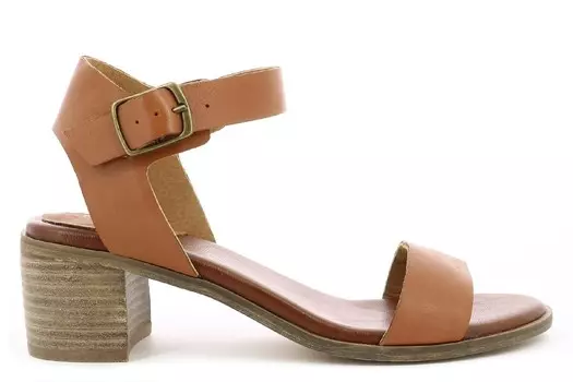 Босоножки на каблуке Volou Kickers, коричневый