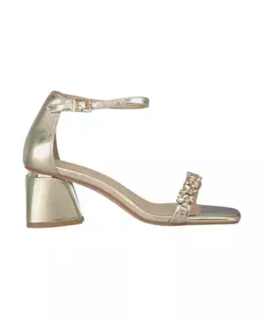 Босоножки на квадратном каблуке с ремешком Alma En Pena, желтый