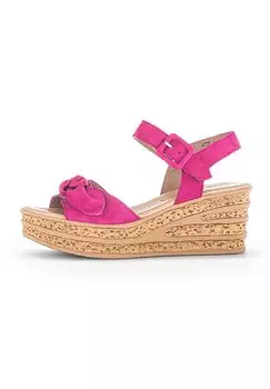 Босоножки на платформе 44.653 Gabor, цвет pink