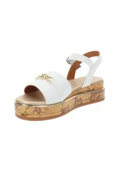 Босоножки на платформе Alviero Martini, белый