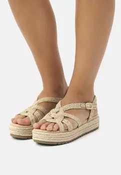 Босоножки на платформе AMELIE mtng, песочный