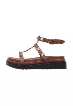 Босоножки на платформе ARIA Krack Harmony, коричневый