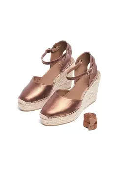 Босоножки на платформе BARI FRED MARTIN COLLECTION, цвет Copper Suede