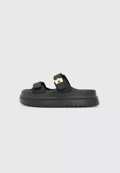 Босоножки на платформе BIGSCHMONA - Mules Steve Madden, черный