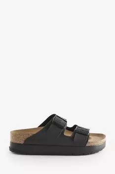 Босоножки на платформе Birko flor papillio Birkenstock, черный