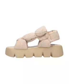 Босоножки на платформе bonkers c Steve Madden, бежевый