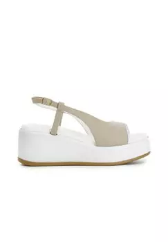 Босоножки на платформе CAFNOIR, песочный