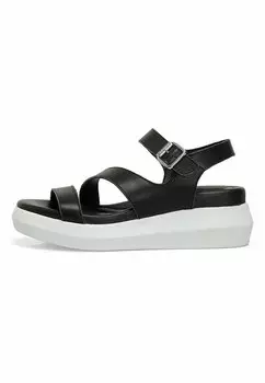 Босоножки на платформе CASUAL COMFORT MONRA 4FX - Wedge sandals Nine West, черный
