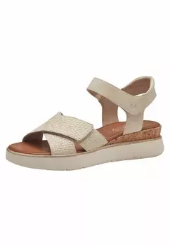 Босоножки на платформе Comfort Tamaris, бежевый