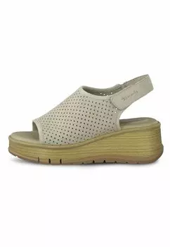 Босоножки на платформе COMFORT Tamaris, цвет taupe