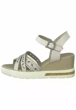 Босоножки на платформе Comfort - Wedge sandals Tamaris, белый