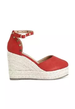 Босоножки на платформе Decollet CAFNOIR, красный