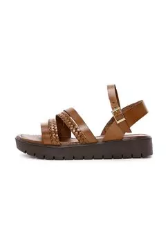 Босоножки на платформе Derimod, светло-коричневый