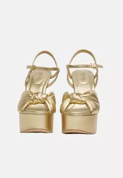 Босоножки на платформе ELENA Michael Kors, золотой