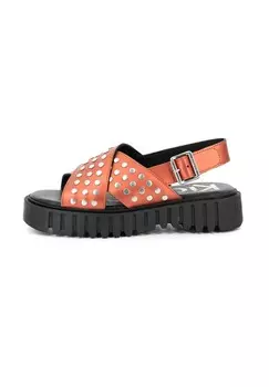 Босоножки на платформе FACT Kickers, цвет bronze