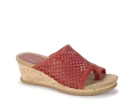 Босоножки на платформе Faye Baretraps, Red