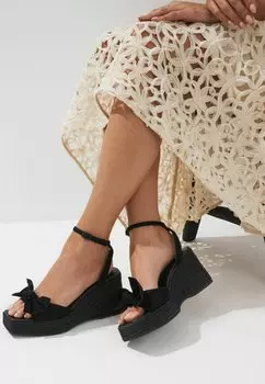 Босоножки на платформе FOREVER COMFORT BOW, REGULAR FIT Next, черный