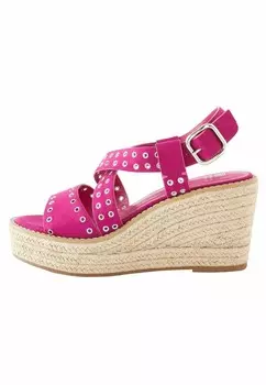 Босоножки на платформе FOREVER COMFORT EYELET DETAIL REGULAR FIT Next, фуксия