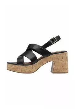 Босоножки на платформе High heeled sandals Tamaris, черный