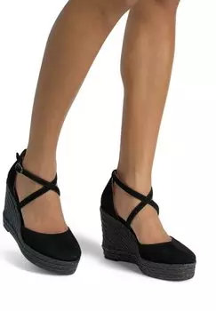 Босоножки на платформе High heels Alma en Pena, черный