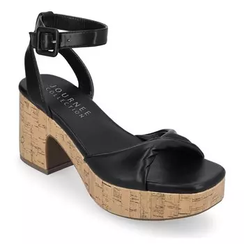 Босоножки на платформе и каблуке Eianna Journee, черный