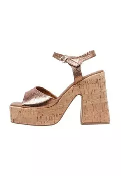 Босоножки на платформе ITHAA Krack Core, медь