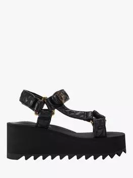 Босоножки на платформе из стеганой кожи orion Kurt Geiger London, цвет Black Black