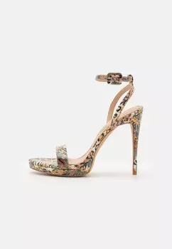 Босоножки на платформе KATELINA ALDO, цвет brown/multi-coloured