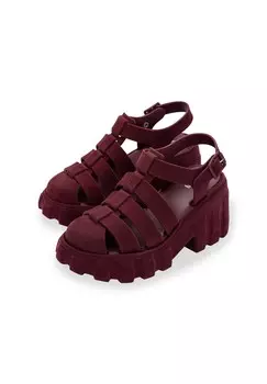 Босоножки на платформе MEGAN Melissa, Бордо