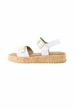 Босоножки на платформе Next, молочный