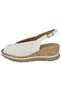 Босоножки на платформе PITILLOS, белый