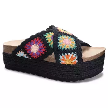 Босоножки на платформе Plays Dirty Laundry, черный