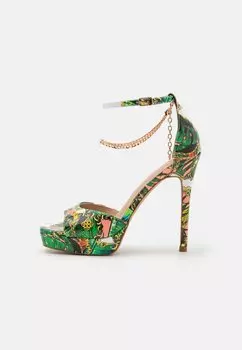 Босоножки на платформе PRISILLA ALDO, многоцветный